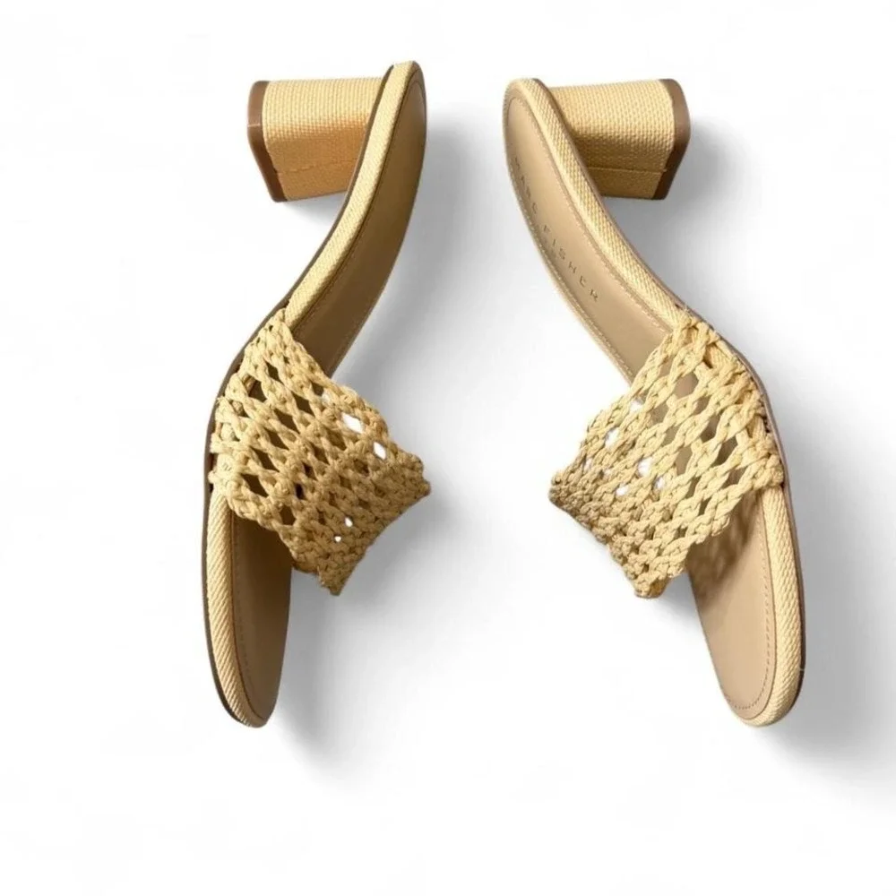 Marc Fisher‎ LTD Woven Slide Sandals